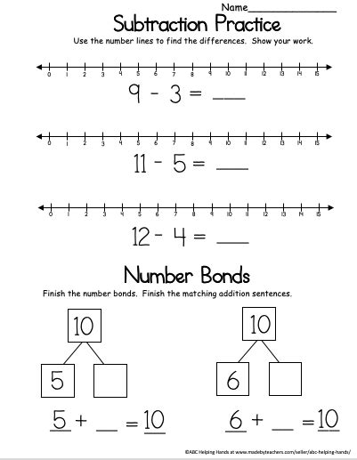 Kindergarten Math And Literacy Worksheets For Home Learning Made By