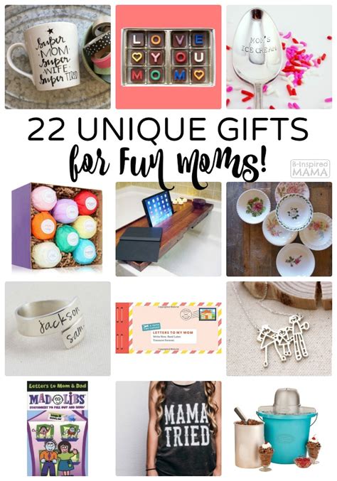 Looking for the perfect idea for a unique mother's day gift? 2016 Mother's Day Gift Guide - 22 Unique Gifts for Fun Moms