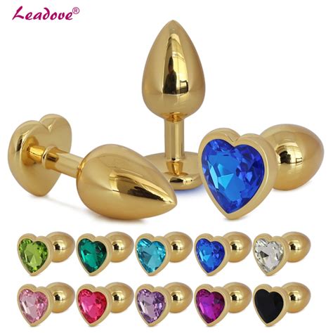 Golden Heart Shaped Small Size Mm X Mm Stainless Steel Crystal