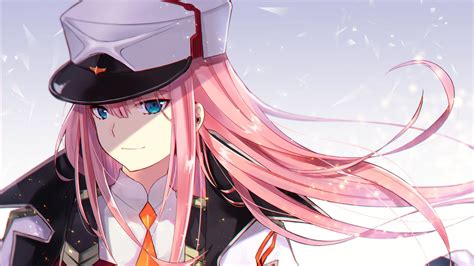 Hd Wallpaper Anime Darling In The Franxx Zero Two Darling In The