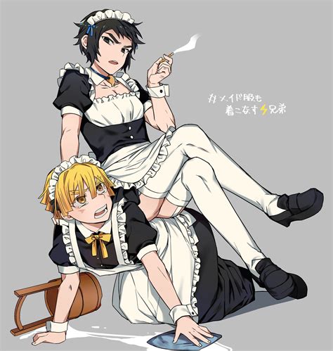 hagane🥀休息mode on twitter maid outfit anime anime maid anime guys