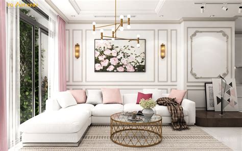 Pink Peonies Living Room Awesome Decors