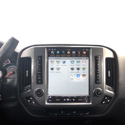 Tesla Vertical Screen Android Gps Radio For Chevy