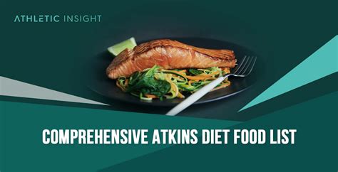Comprehensive Atkins Diet Food List Athletic Insight
