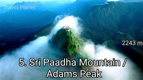 Highest Mountains Sri Lanka Top 10 Youtube