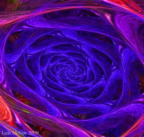 Psychedelic Spirals Fractal Art By Leah Mcneir Redbubble