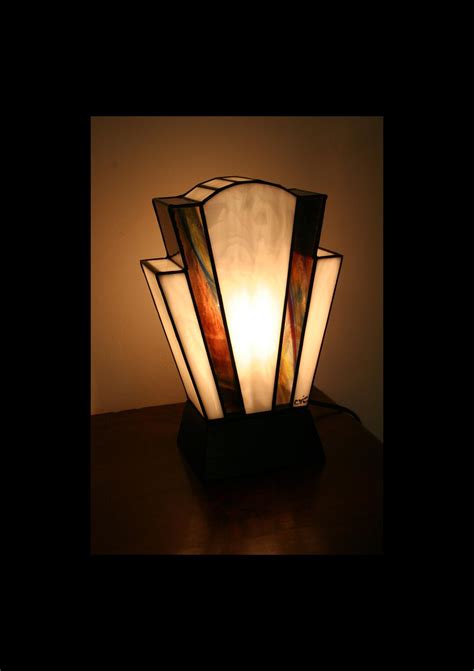 Lampe Art Déco Vitrail Tiffany 1927 Nude Améthyste Etsy France