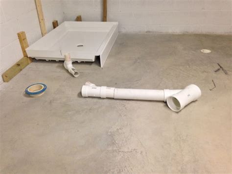 How To Plumb A Basement Bathroom Without Breaking Concrete Artcomcrea