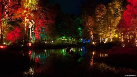 In Pictures Enchanted Forest Returns To Pitlochry Wood Bbc News