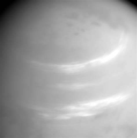 Cassini Spots Bright Clouds Of Methane In Titans Atmosphere Scinews