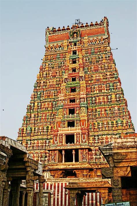 Srivilliputtur Gopuram Indian Temple Architecture Ancient Indian