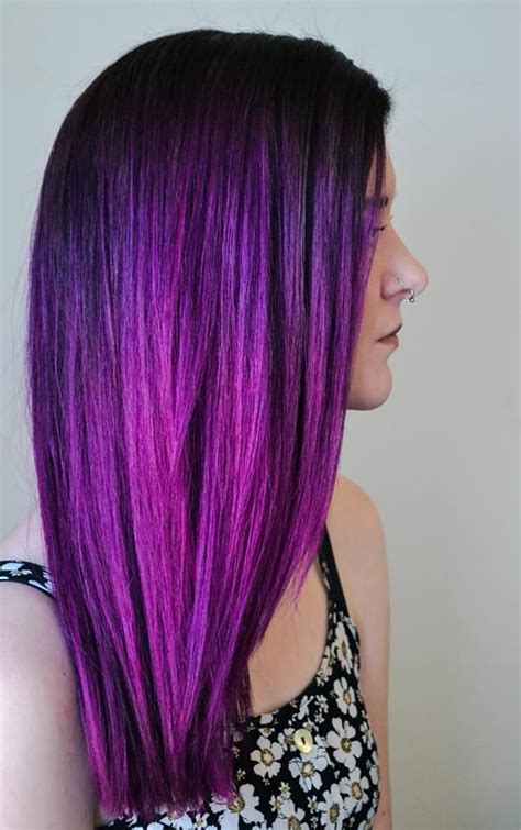 Pretty Purple Purple Ombre Hair Hair Color Purple Hair Styles