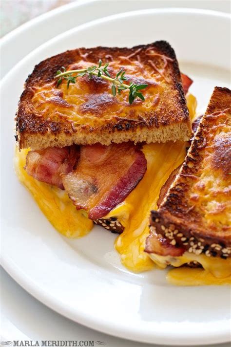 Mmmmmgrilled Cheese With Bacon Grilled