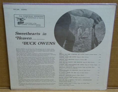Buck Owens Sweethearts In Heaven Vinyl Lp Record Sealed Starday Dottie West Ebay