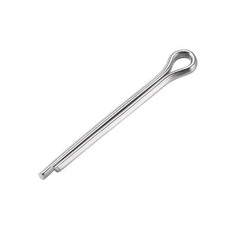 Split Cotter Pin 2mm X 20mm 304 Stainless Steel 2 Prongs Silver Tone