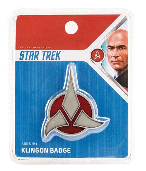 Quantum Mechanix Star Trek Klingon Emblem Badge 11 Replik