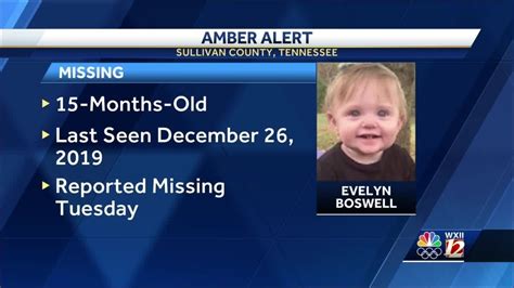 Be On The Lookout Amber Alert Issued For 15 Month Old Last Seen In Tn Near North Carolina