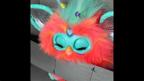 Playing With The New 2023 Coral Furby ~ Sedona The Furby Youtube