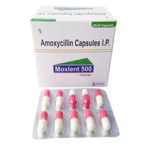 Amoxycillin Capsules Ip Manufacturer Levent Biotech Prescription Rs