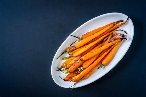 Honey Ginger Roasted Carrots Nourish Evolution