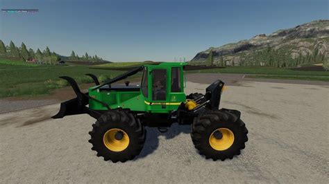 John Deere Giii Skidder V1016 Fs19 Farming Simulator 19 Mod Fs19 Mod