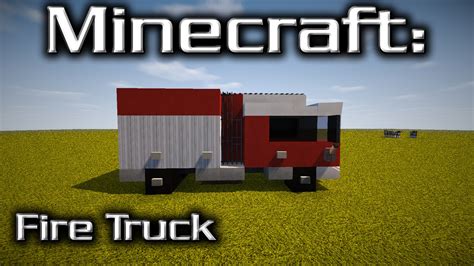Minecraft Fire Truck