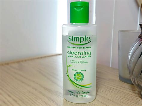 Simple Cleansing Micellar Water Review | Fancieland
