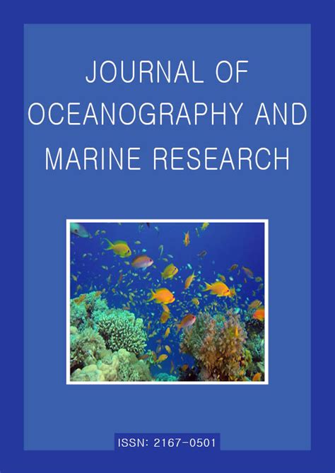 Oceanography And Marine Research Open Access Journals