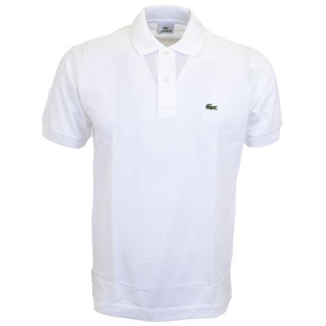 L Plain Regular Fit White Polo Clothing From N Menswear Uk