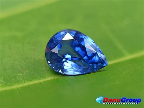 Ceylon Natural Cornflower Blue Sapphire Danu Group