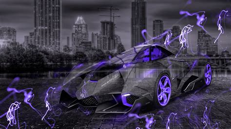 Lamborghini Egoista Crystal City Energy Car 2015 Wallpapers El Tony