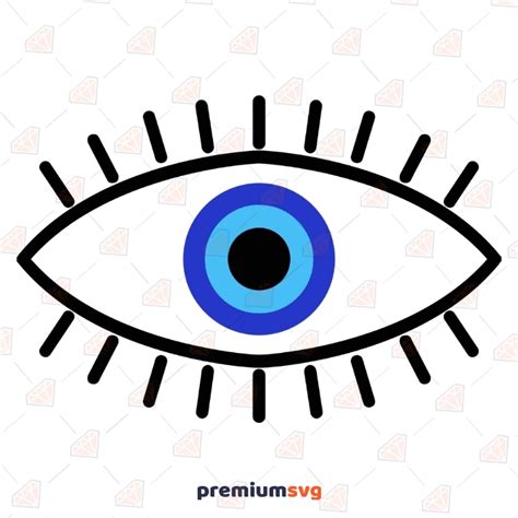 Turkish Evil Eye Svg Evil Eye Vector Files Premiumsvg