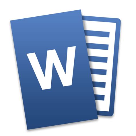 Word Icon Microsoft Office Mac Tilt Iconset Ziggy19