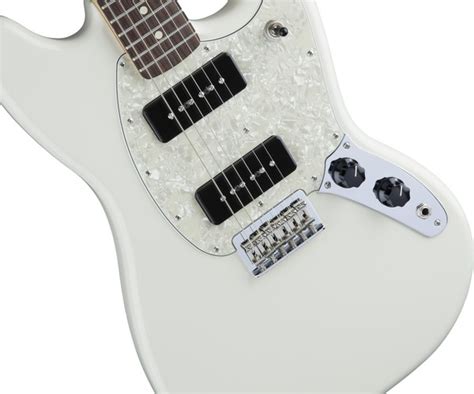 Fender Mustang 90 Pf Olympic White