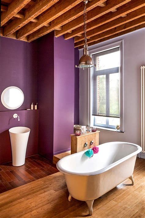 10 Charming Purple Bathroom Design Ideas
