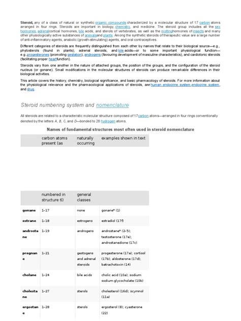 Das grundgerüst der steroide ist das steran. Struktur Lipid - Steroid | Steroid | Organic Compounds