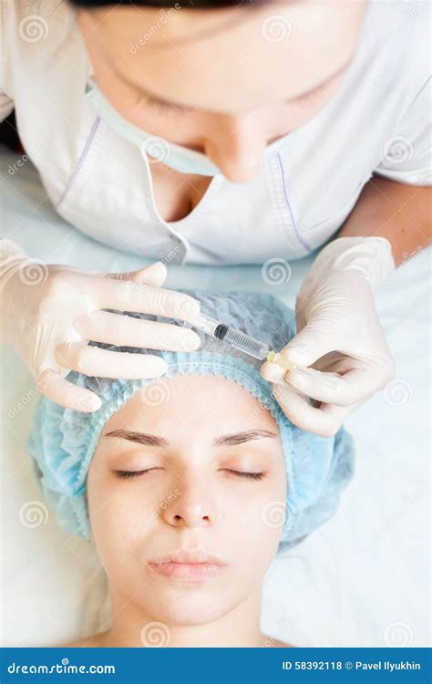 Concept Of Medical Treatment Of Rejuvenation And Skincare Stock Photo