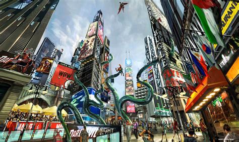 Marvel Superhero Theme Park Concept Art — Geektyrant