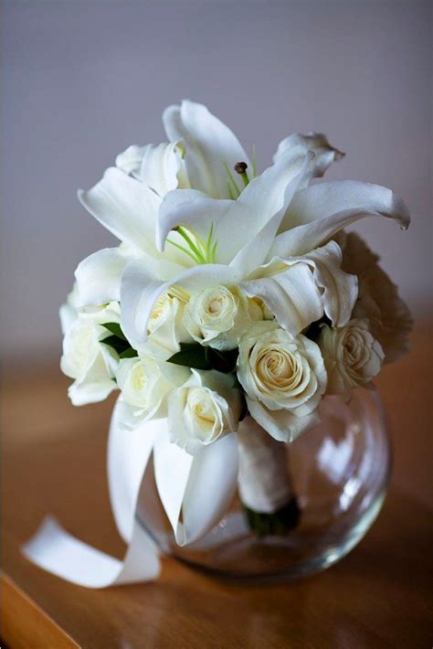 Casablanca Lily And White Rose By Tirtha Bridal Uluwatu Bali Wedding