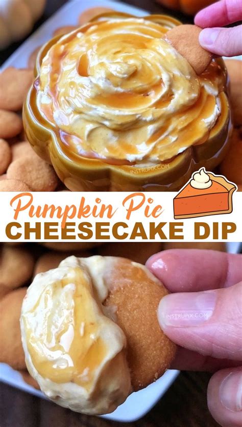 Unlike other pies, a pumpkin pie can be made entirely from pantry items. Easy Caramel Pumpkin Pie Cheesecake Dip | Recipe | Pumpkin ...