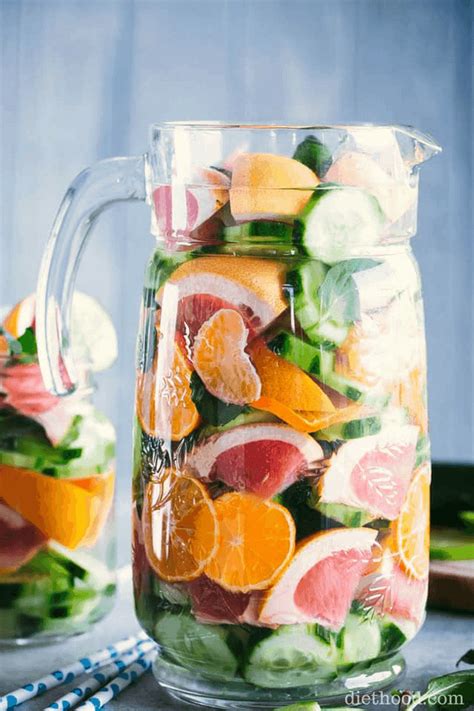 20 Detox Water Recipes For Weight Loss Living Fresh Daily