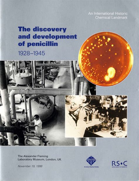 Descubrimiento Y Desarrollo De La Penicilina American Chemical Society