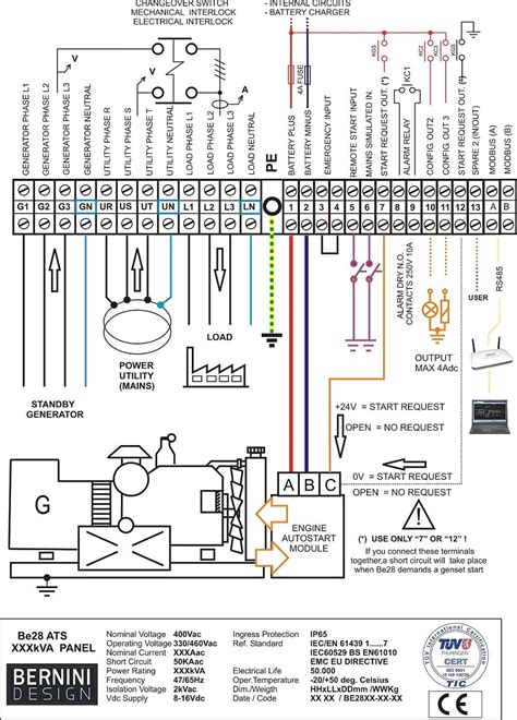 These diagrams show various methods of one, two and multiple way l and n indicate the supply. Generac Manual Transfer Switch Wiring Diagram Download
