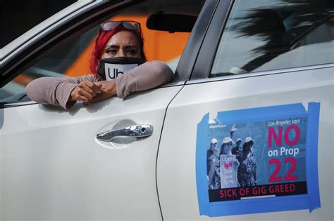 Uber Lyft Win California Prop 22 Fight