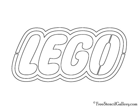 Lego Logo Stencil Free Stencil Gallery