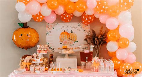 15 Ideas For The Sweetest Fall Birthday Hadley Designs Party Blog