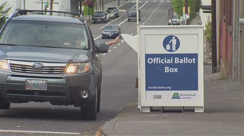 Ballot Drop Box Locations In Oregon Primary Election