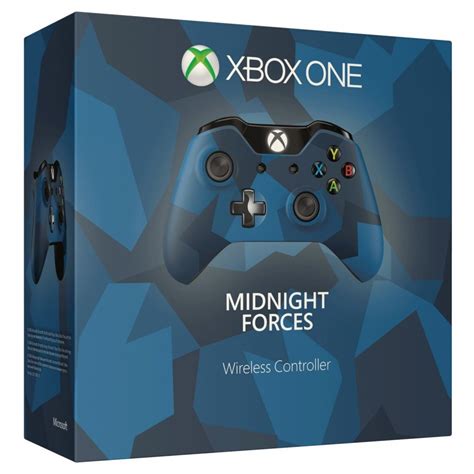 Microsoft Official Xbox One Wireless Controller Blue Camouflage