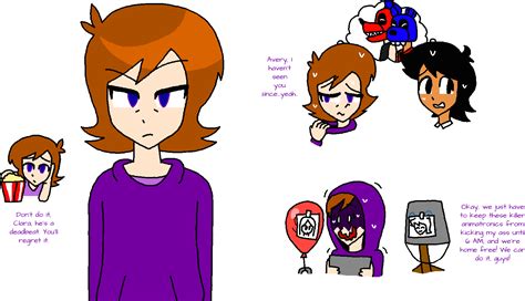 Purple Is The Color Of Perseverance Michael Afton By Screaming Sheldon