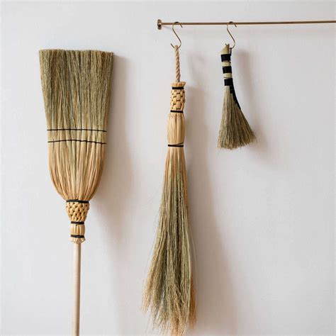 Beautiful Utility Foraged Hand Bound Generational Brooms Made In